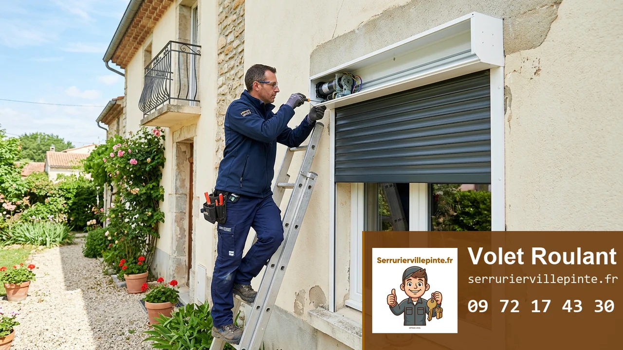 Volet roulant bloqué à Villepinte : causes et solutions
