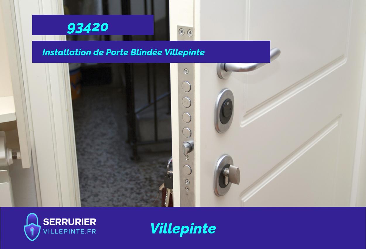 Blindage de porte à Villepinte (93420)