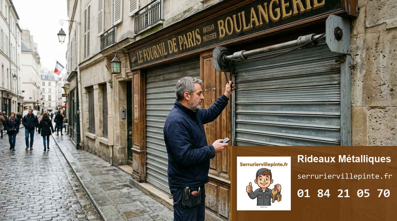 Serrurier Villepinte — Rideaux Métalliques à Villepinte (93420)